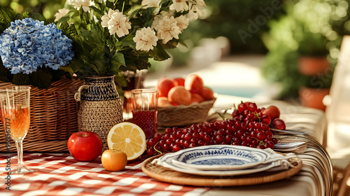 A beautifully arranged outd...
