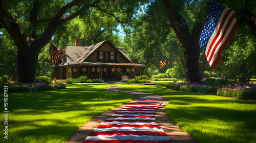 A charming house surrounded...