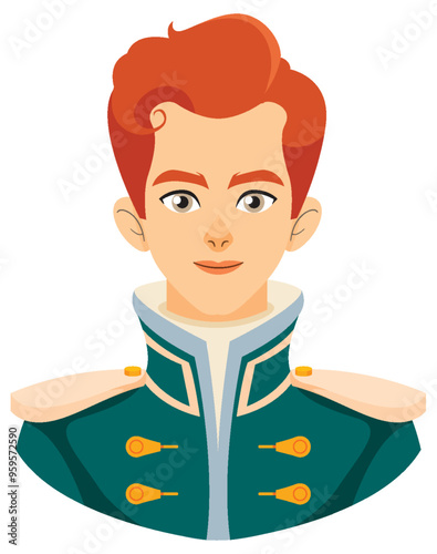Young Prince in Regal Attire