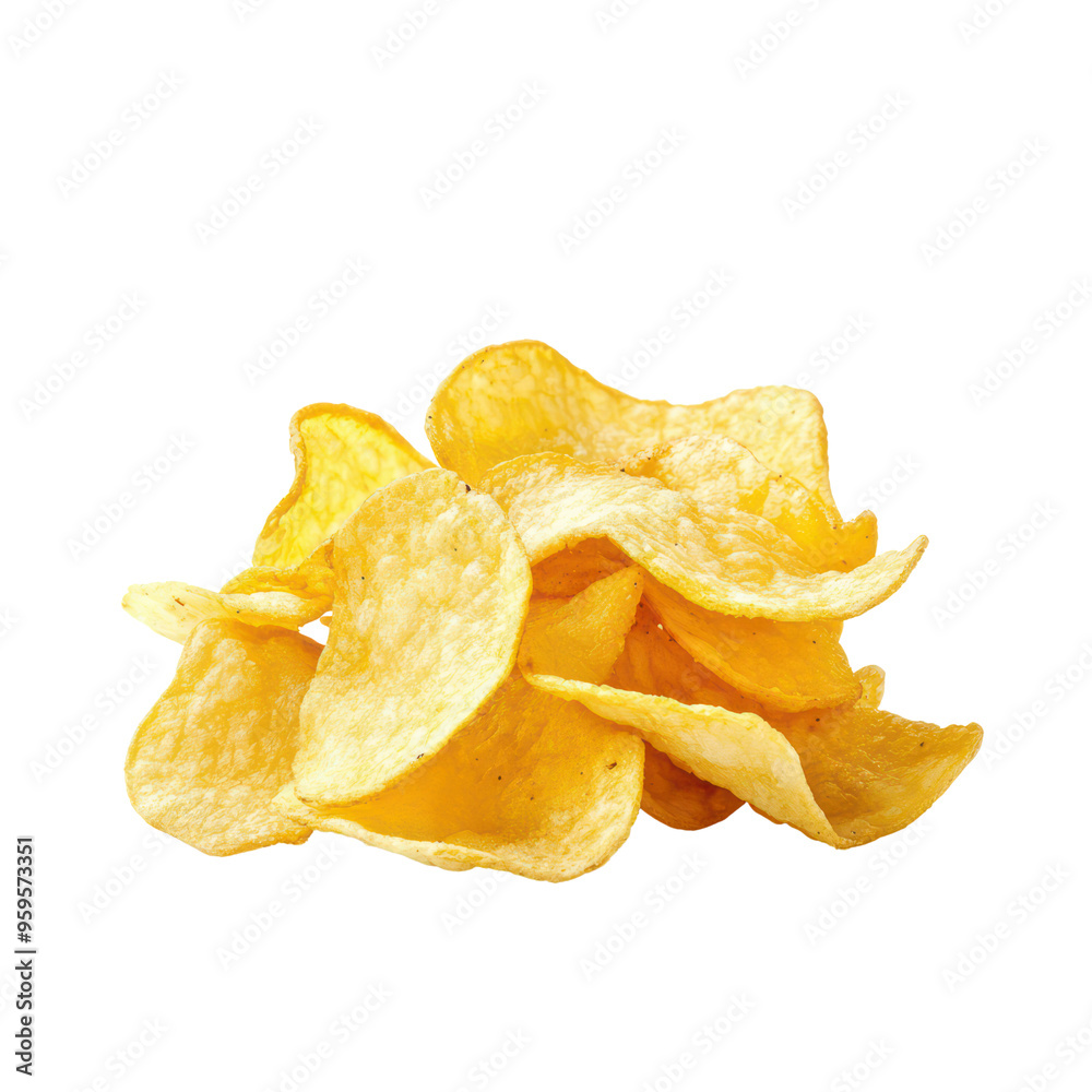 Crisp object isolated on transparent png. Crisp object isolated on transparent png.