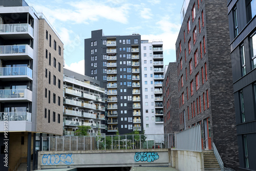 Canvas Print Building