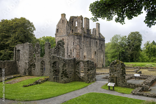 the Huntly Castle in Scotland photo