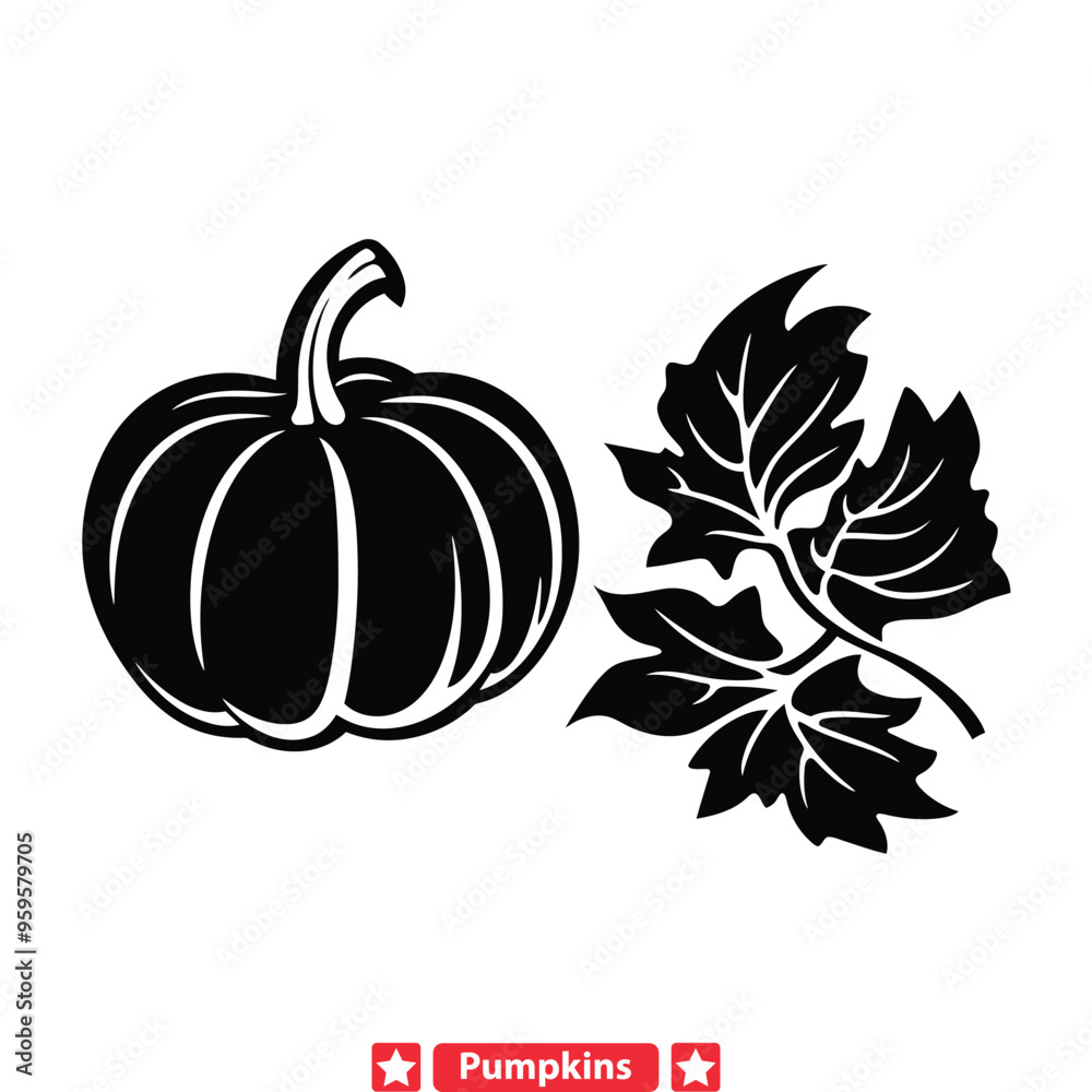 Harvest Moon Melodies Soulful Pumpkin Silhouettes for Autumnal Harmony Harvest Moon Melodies Soulful Pumpkin Silhouettes for Autumnal Harmony