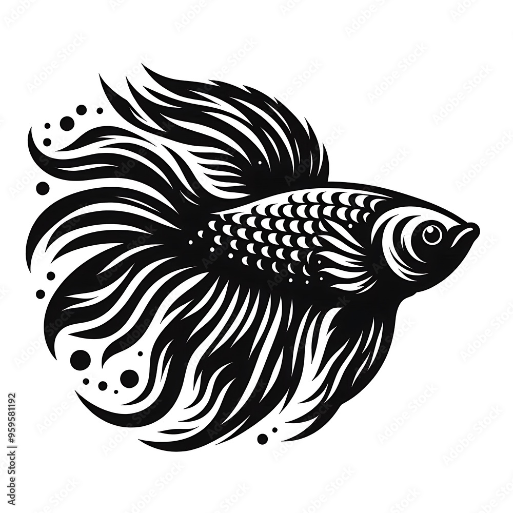 Fototapeta premium fish vector illustration