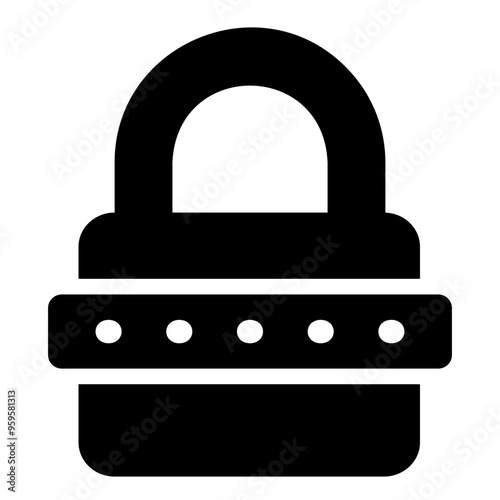 padlock Solid icon