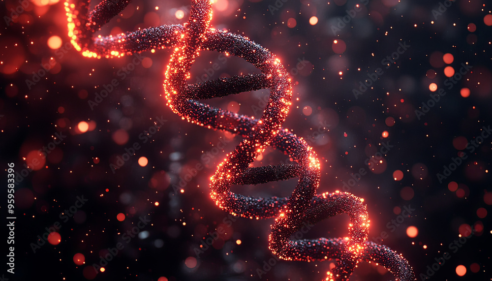 Obraz premium Experimenting and learning about DNA
