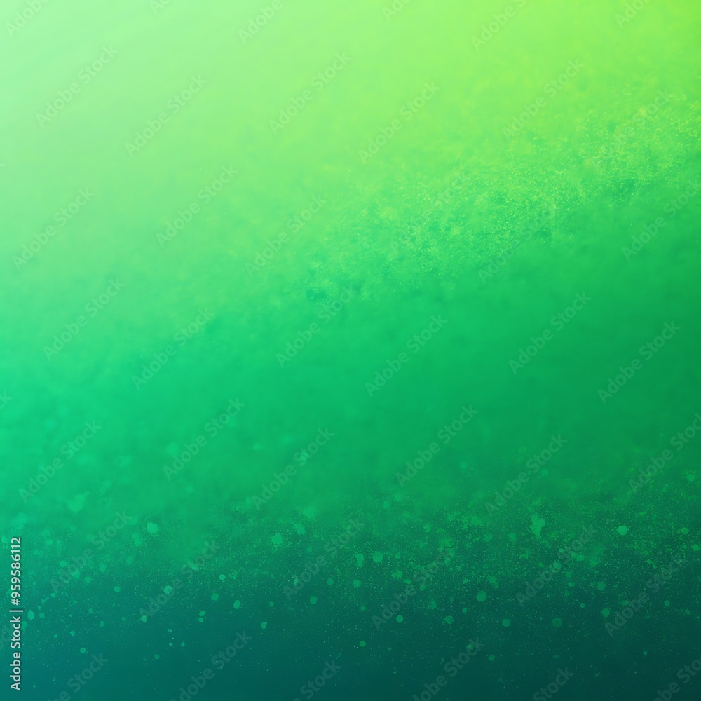 Fototapeta premium Abstract green texture background, dark tone, blurred glowing background, defocused green gradient