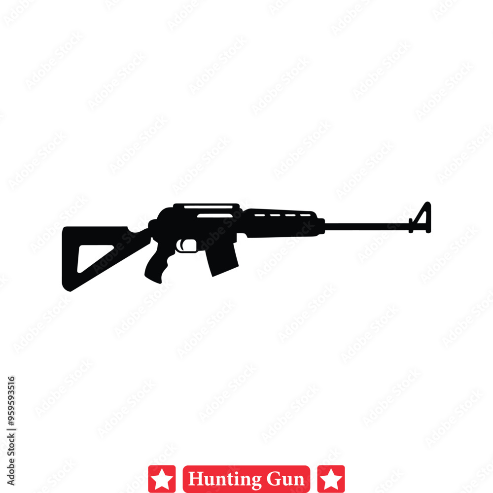 Aim, Shoot, Conquer Hunting Gun Vector Pack for the Modern Hunter Aim, Shoot, Conquer Hunting Gun Vector Pack for the Modern Hunter