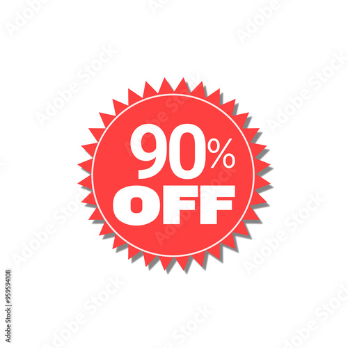 Special offer discount label with different sale percentage. 25 20 10 15 off with transparent background ,sale offer