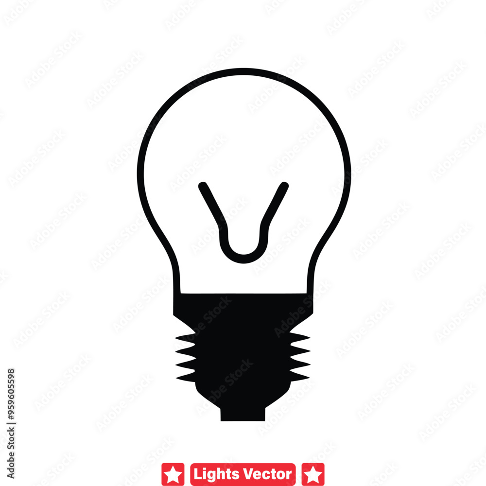 Glowing Inspiration Explore Endless Possibilities with Light Vector Silhouettes Glowing Inspiration Explore Endless Possibilities with Light Vector Silhouettes