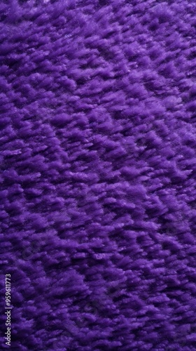 Violet close-up of monochrome carpet texture background from above. Texture tight weave carpet blank empty pattern with copy space for product 