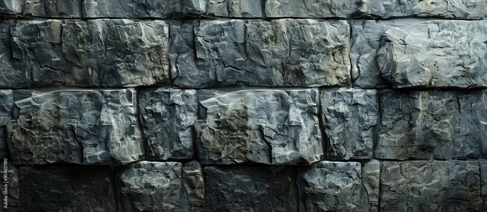 Fototapeta premium The wall image intended for use as a background. Copy space image. Place for adding text and design