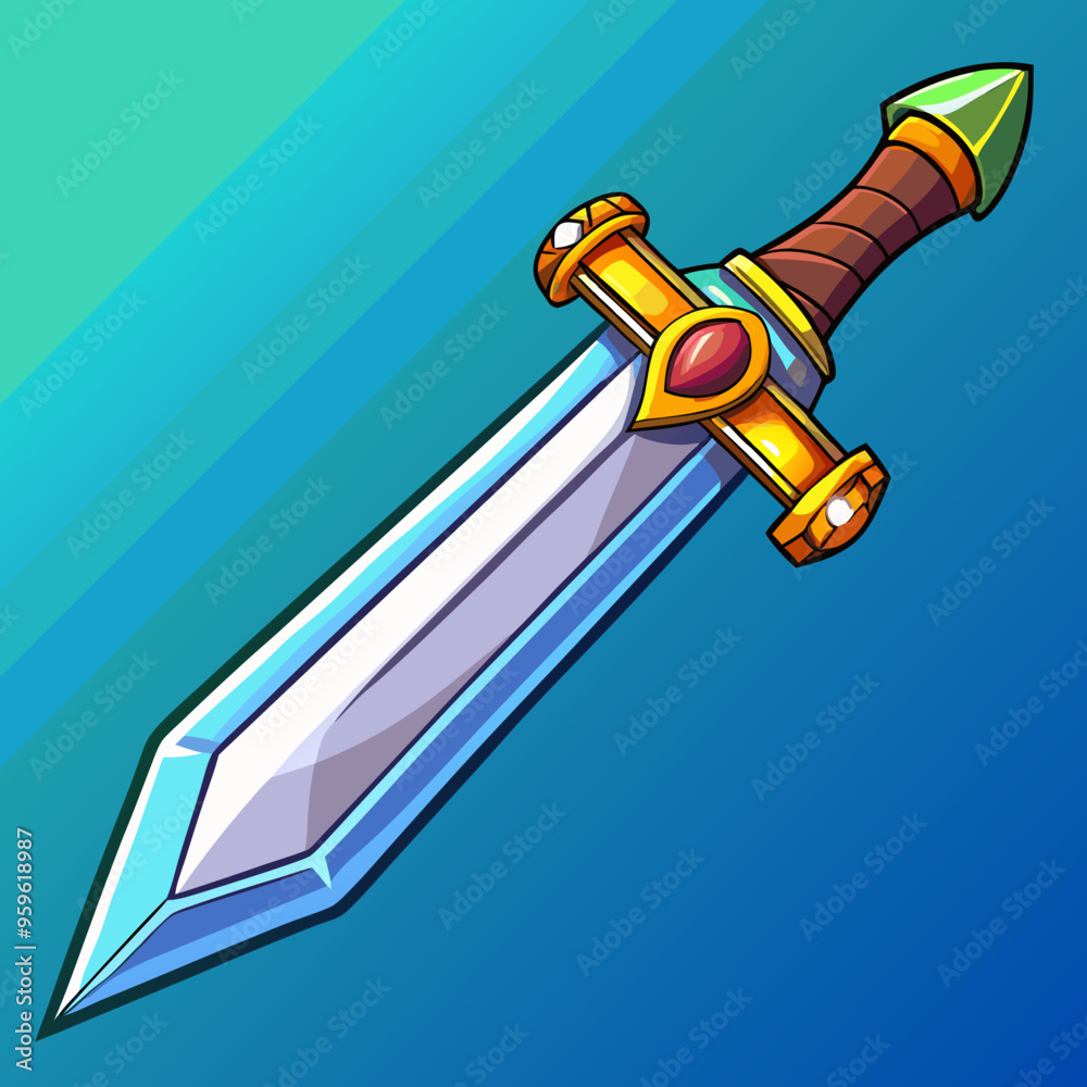 vector illustration of sword vector illustration of sword