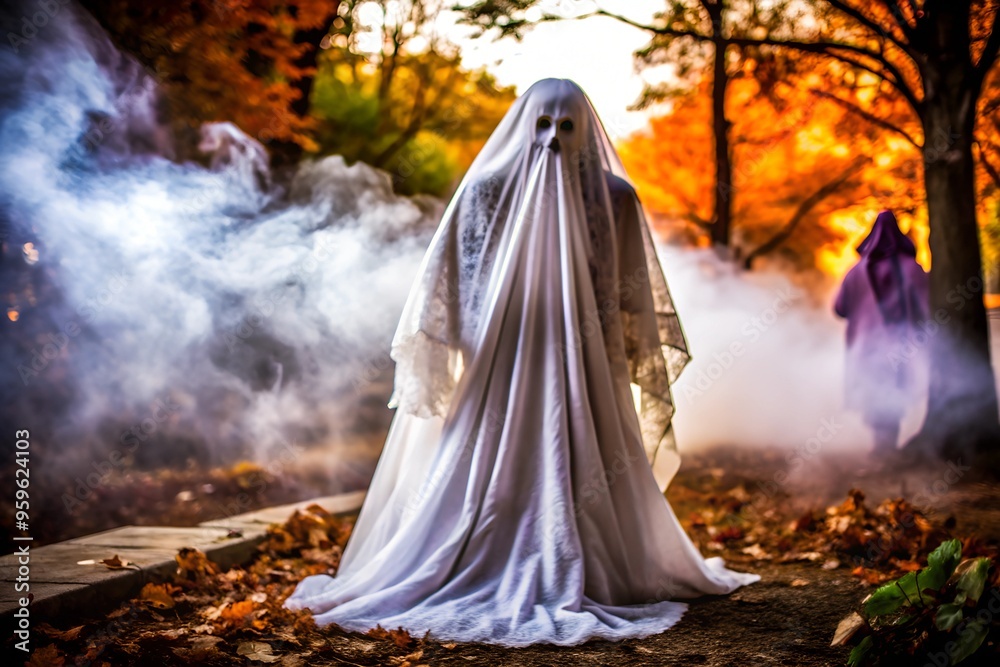 Ethereal Figure in the Mist Ethereal Figure in the Mist