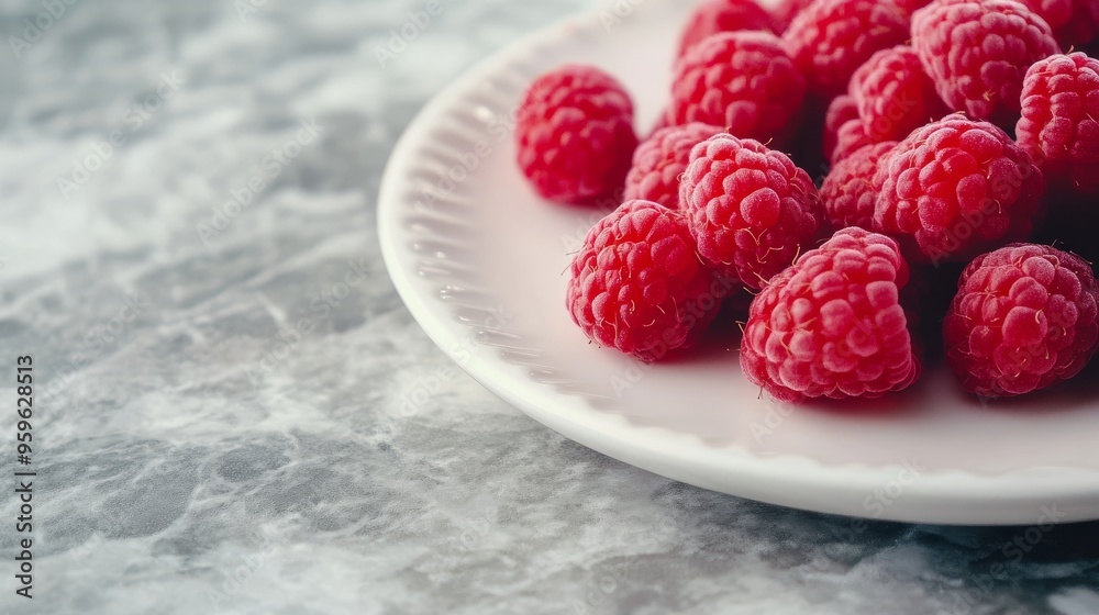 Fresh, ripe raspberries up close. Fresh, ripe raspberries up close.