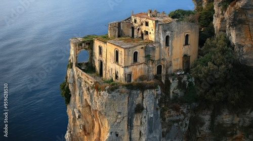 Abandoned House on Cliffside