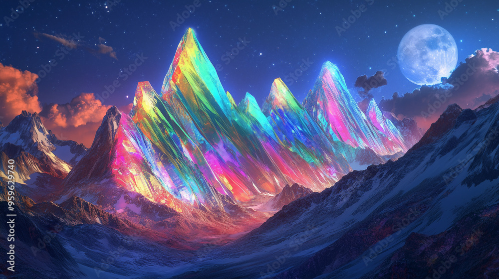 Fototapeta premium Crystals