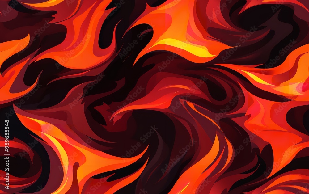 A close-up image of flames burning against a black background. The flames are bright orange and yellow, and they are reflecting on the surface below.blaze fire flame texture background
A close-up image of flames burning against a black background. The flames are bright orange and yellow, and they are reflecting on the surface below.blaze fire flame texture background