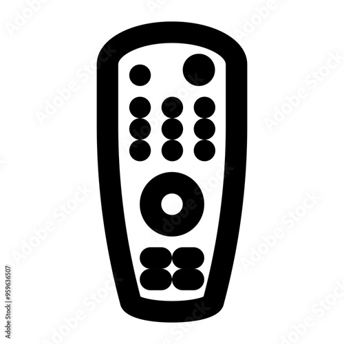 remote control, control, remote, tv, electronic outline icon