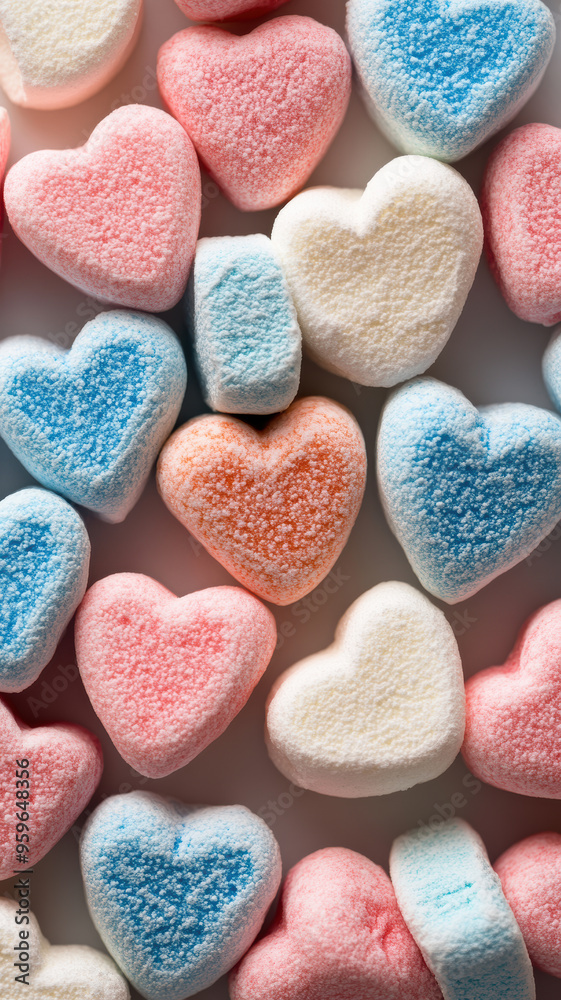 Pastel Marshmallow Candy Texture Pastel Marshmallow Candy Texture