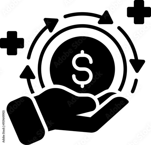 Return of investment icon