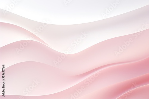 White pastel tint gradient background with wavy lines blank empty pattern with copy space for product design or text copyspace mock-up template for website banner