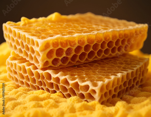 honeycomb with honey, close up of honeycomb, close up of honeycomb with honey