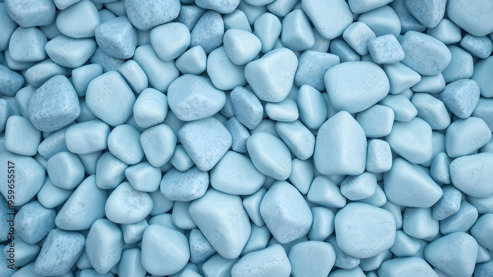 Pale blue aesthetic smooth stones background Pale blue aesthetic smooth stones background