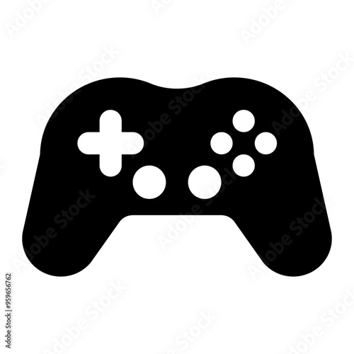 game controller, game stick, controller, stick, device solid or glyph icon