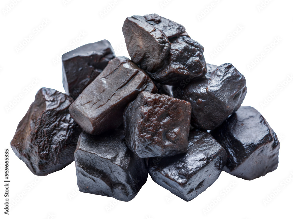 coal isolated on white background coal isolated on white background