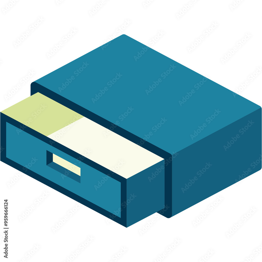 Drawer Illustration Drawer Illustration
