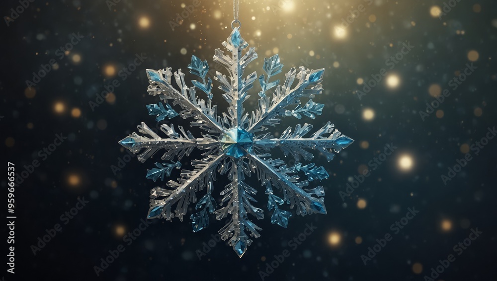 Sparkling Christmas Snowflake Sparkling Christmas Snowflake