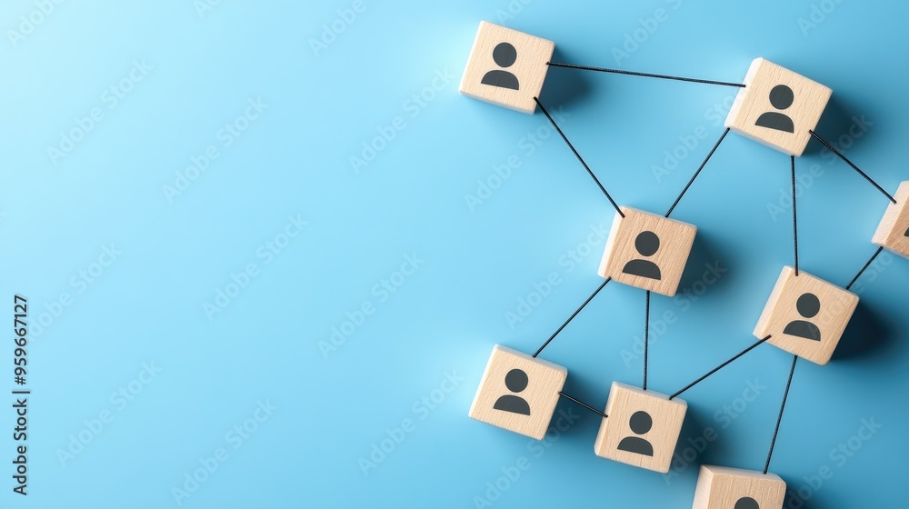 Connecting People with String and Wooden Blocks: A Visual Representation of Teamwork and Collaboration Connecting People with String and Wooden Blocks: A Visual Representation of Teamwork and Collaboration
