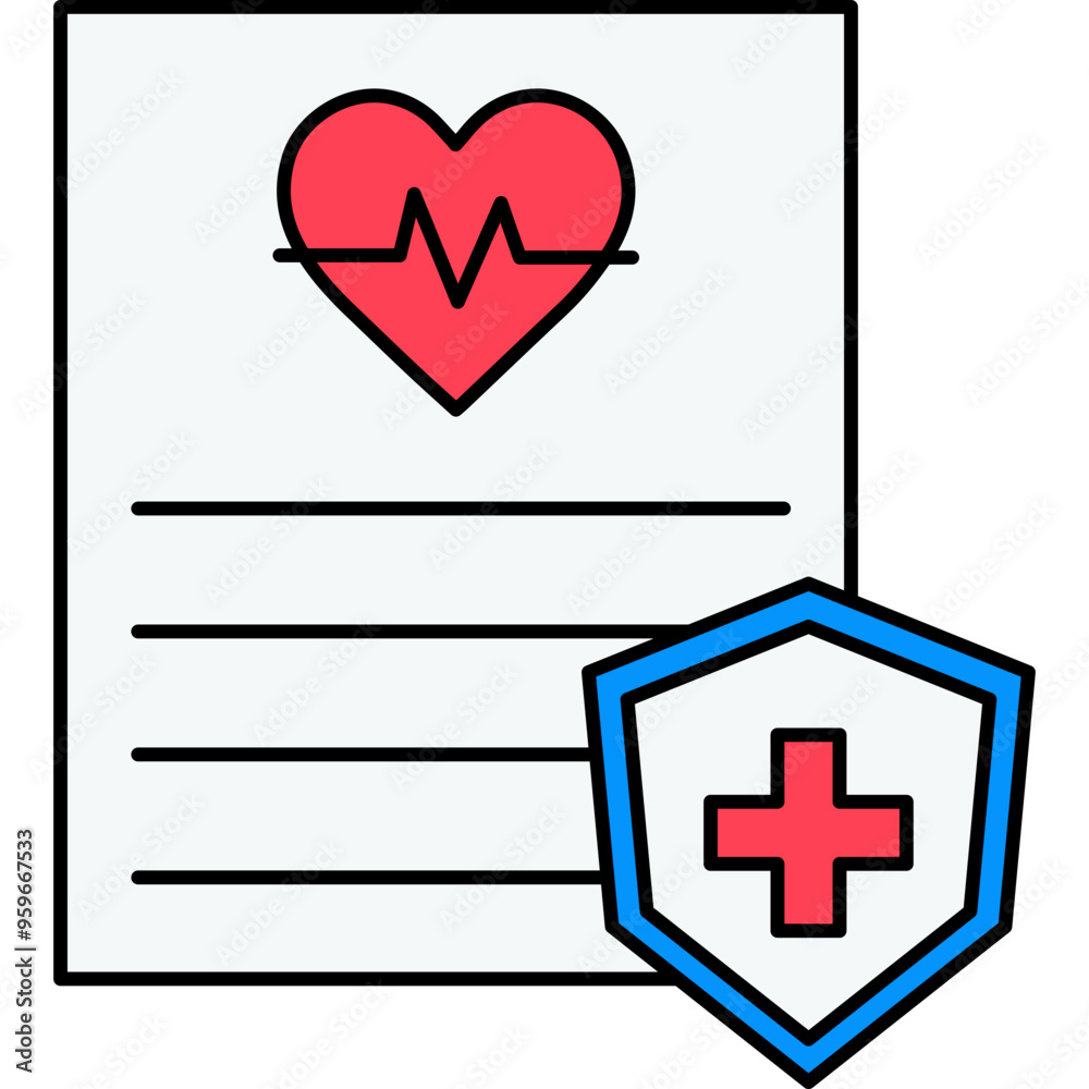 Obraz premium Healthy Insurance