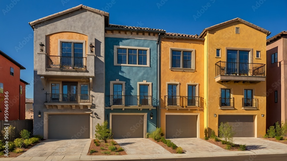 Fototapeta premium houses