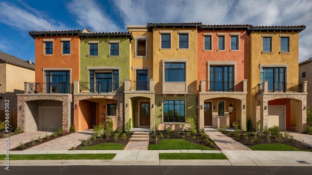 Fototapeta premium houses