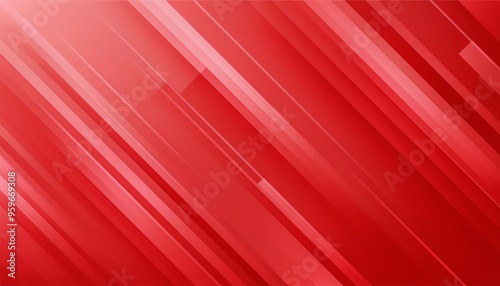 Geometric red abstract background with triangular pattern and pink lines, suitable for modern design or business concept