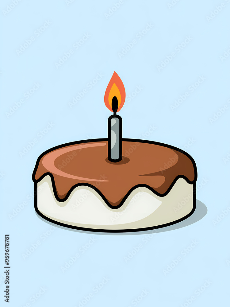 illustration of a cake illustration of a cake