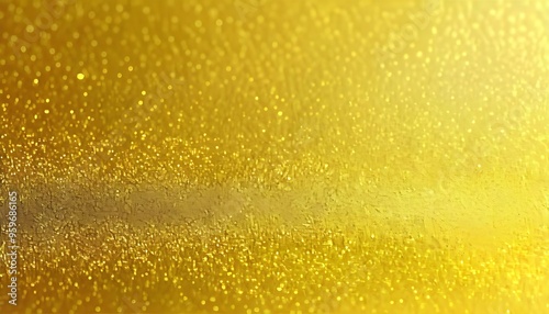 Abstract golden background yellow grainy gradient texture