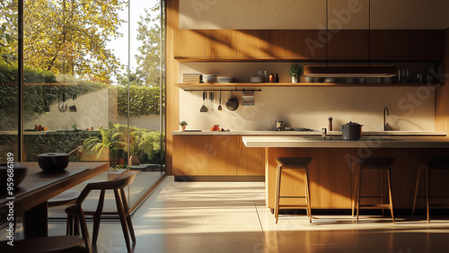 Modern Elegance: A Stunning Kitchen