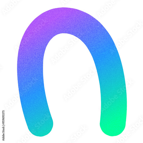 Vibrant Gradient Swirl - Abstract Colorful 3D Curve