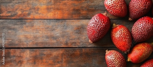 Fresh ripe salak fruits on ...