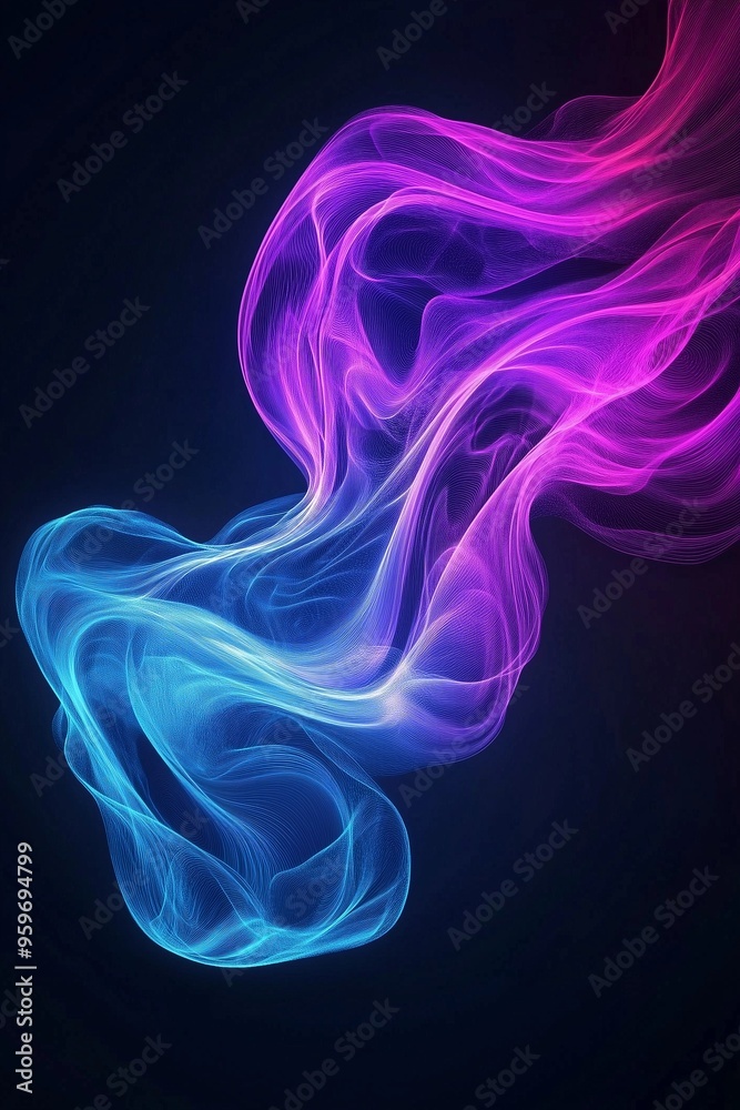 abstract smoke background