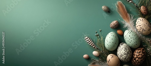 Banner featuring Easter egg...