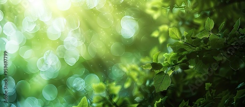 Abstract green background w...