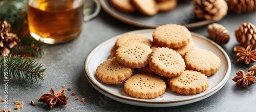 Homemade shortbread cookies...
