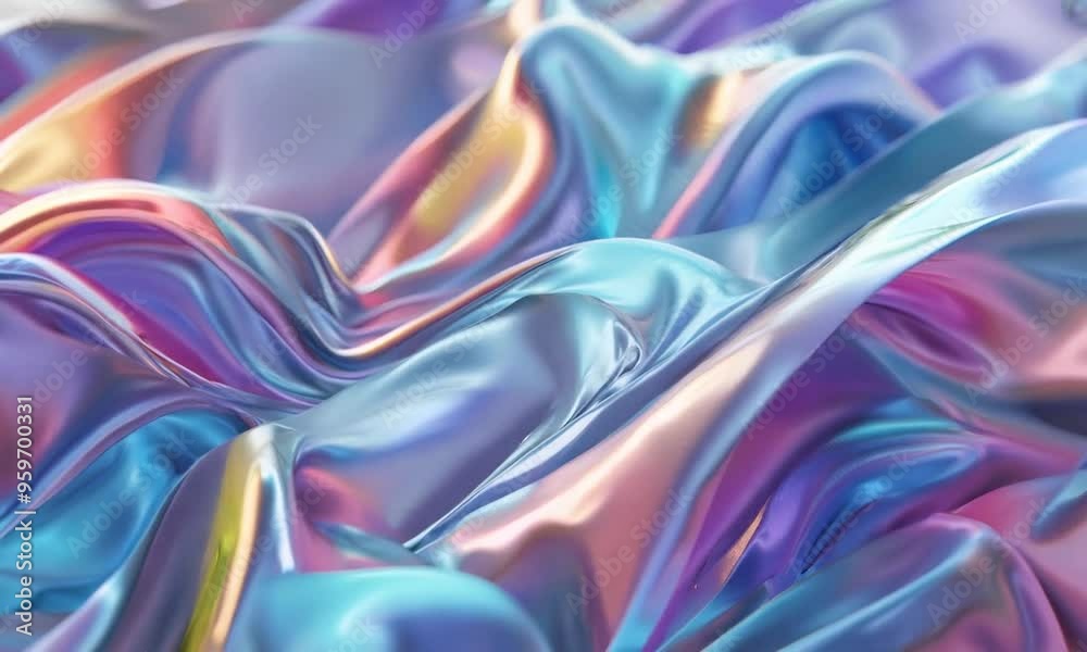 Abstract Iridescent Fabric Texture Abstract Iridescent Fabric Texture