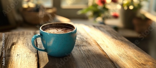 Good morning with hot choco...