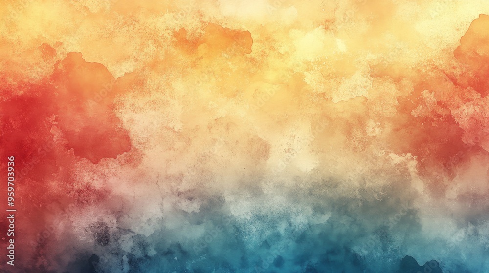 Fototapeta premium Abstract Watercolor Gradient