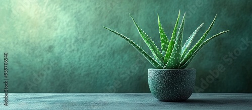 The aloe vera plant is high...